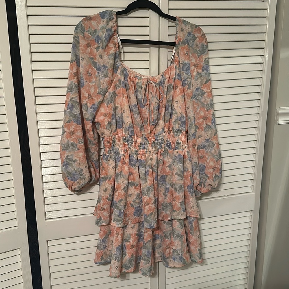 Arula Tiered floral dress- Size X